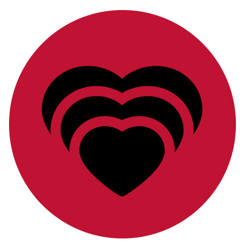 heart icon red